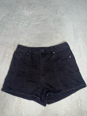 PacSun Black High-Waist Shorts